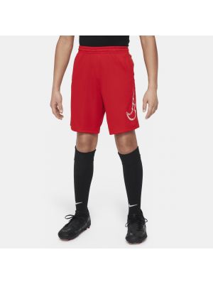 Short en tissu Nike rouge