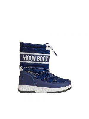 Kozaki Moon Boot niebieskie
