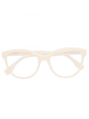 Dioptrické okuliare Fendi Eyewear béžová