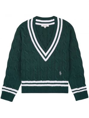 Medvilninis siuvinėtas megztinis Sporty & Rich