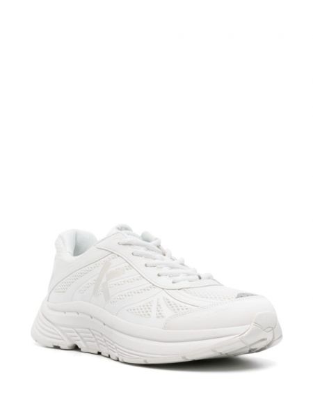 Sneakersy z siateczką Kenzo białe
