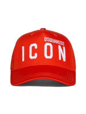 Czerwony kapelusz Dsquared2