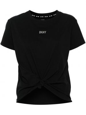 T-shirt en coton Dkny noir