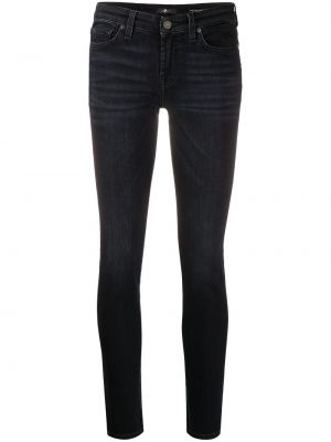 Jeans skinny 7 For All Mankind, nero