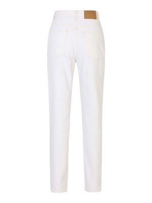 Bavlnené džínsy s rovným strihom Cotton On Petite biela