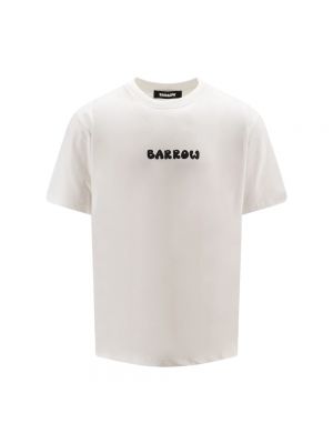Koszulka bawełniana Barrow biała