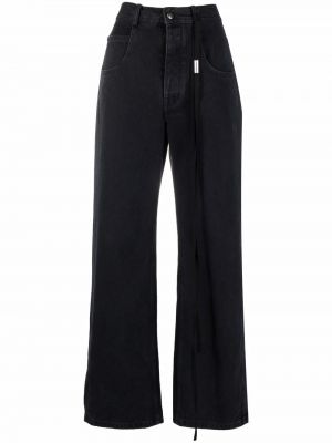 Jeans baggy Ann Demeulemeester nero