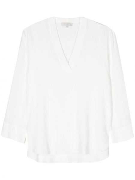 Bluza od krep Antonelli bijela