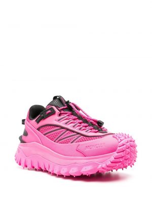 Sneakersy chunky Moncler Grenoble różowe