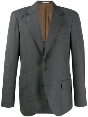 Blazer ajustado Brunello Cucinelli gris