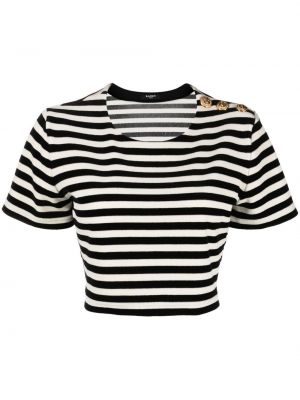 T-shirt Balmain svart