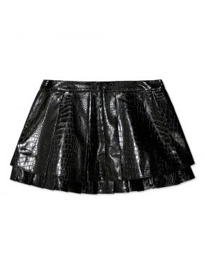 Plisované mini sukně Shushu/tong černé