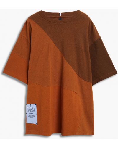 T-shirt bawełniana Mcq Alexander Mcqueen, brązowy