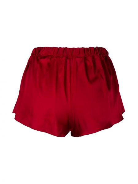Pantalones cortos con perlas Gilda & Pearl rojo