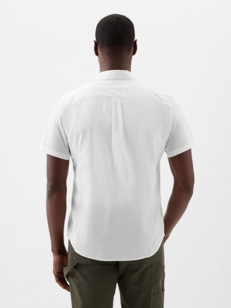 Bavlnená košeľa Gap biela
