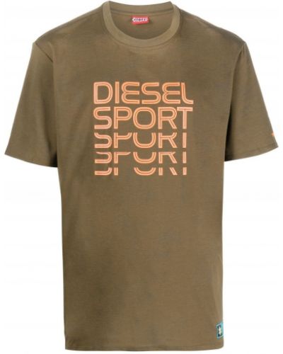 Тениска с принт Diesel