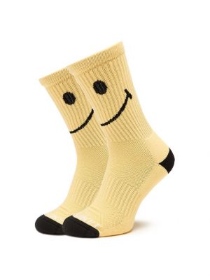 Ψηλές κάλτσες Market κίτρινο