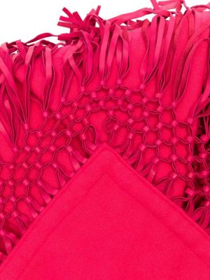 Kašmírový šál Christian Dior růžový
