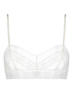 Blonder floral bralette Philosophy Di Lorenzo Serafini hvit