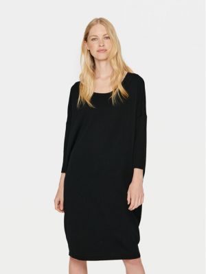 Плетена рокля Saint Tropez черно