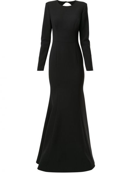 Платье с длинными рукавами Rebecca Vallance, черное