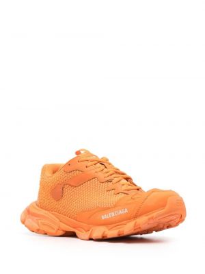 Sneaker mit print Balenciaga orange