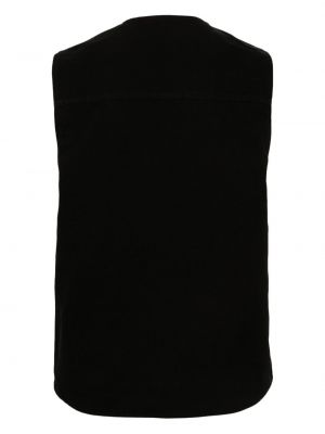 Bavlněná vesta Carhartt Wip černá