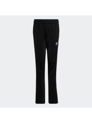 Pantaloni a righe Adidas nero