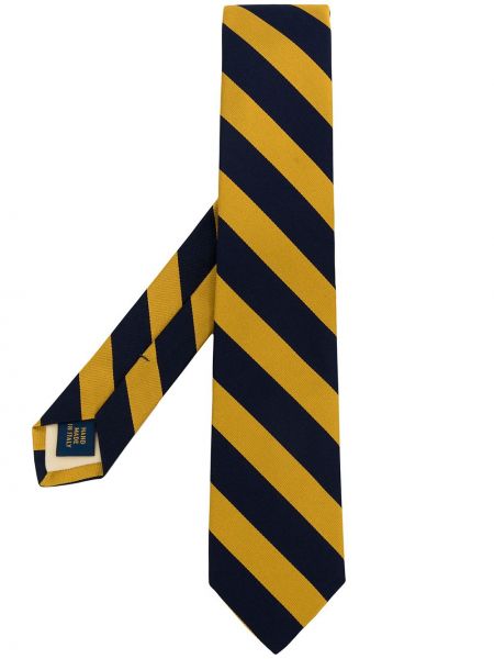 Krawat w paski z jedwabiu Polo Ralph Lauren