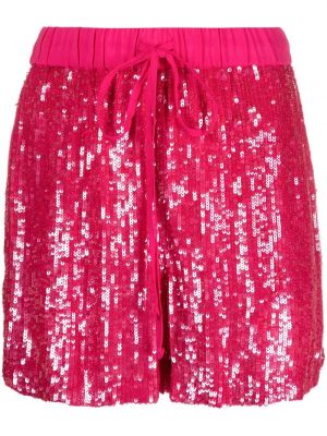 Pailletten shorts P.a.r.o.s.h. pink
