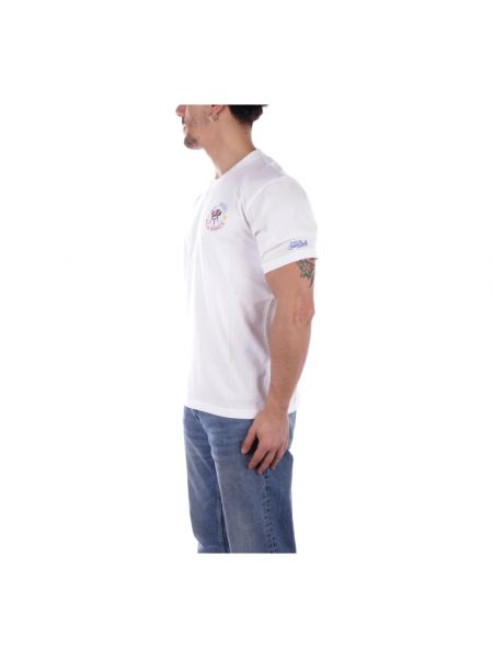 Camiseta de algodón Saint Barth blanco