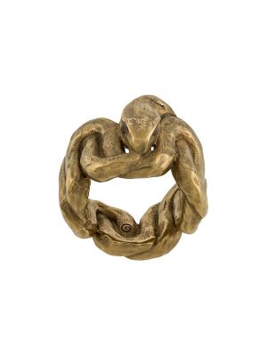 Ring mit schlangenmuster Goossens gold