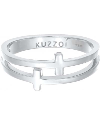 Δαχτυλίδι Kuzzoi ασημί