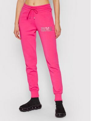 Pantalon de joggings Versace Jeans Couture rose