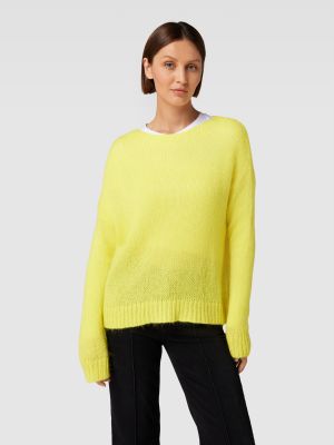 Dzianinowy sweter Joop! żółty