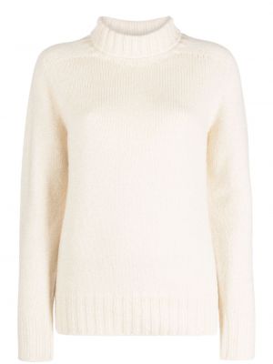 Кашмирен пуловер Malo бяло