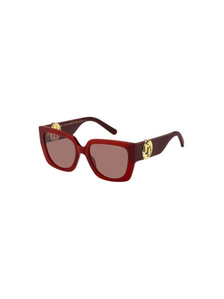 Okulary przeciwsłoneczne Marc Jacobs czerwone