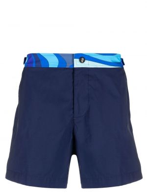 Shorts mit print Pucci blau