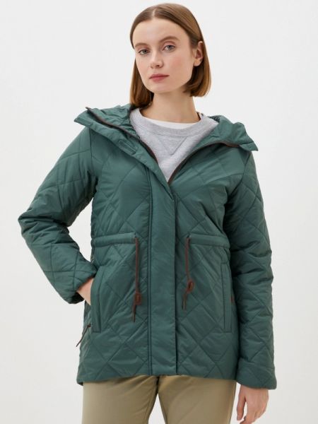 Утепленная демисезонная куртка Cordillero зеленая