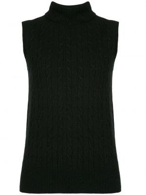 Pull en tricot Erdem noir