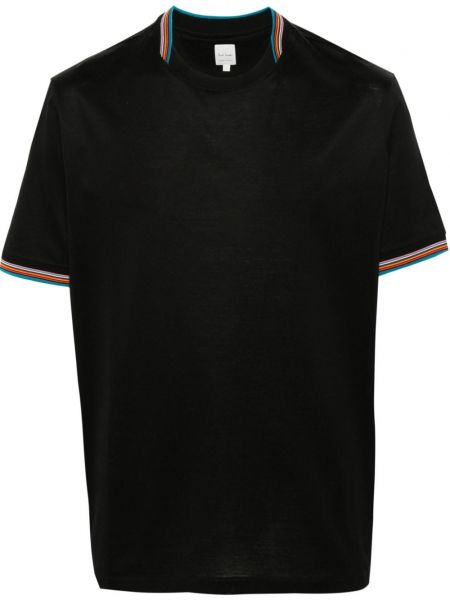 T-shirt à rayures Paul Smith noir