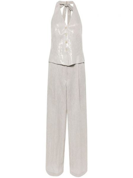 Pailletter overall Brunello Cucinelli