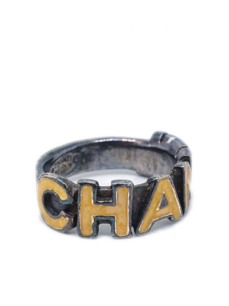 Sidabrinis žiedas Chanel Pre-owned