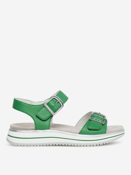 Sandály Remonte zelené