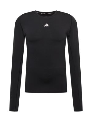 Tricou cu mânecă lungă Adidas Performance negru