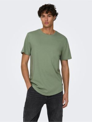 Polo marškinėliai Only žalia