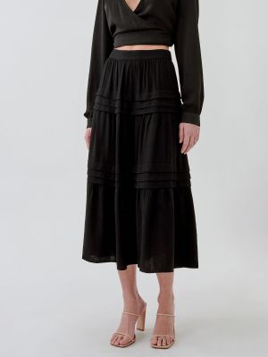 Suknja Tussah crna