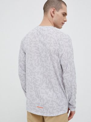 Tricou cu mânecă lungă Adidas Terrex gri