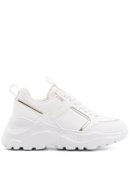 Sneakers chunky Just Cavalli λευκό