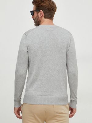 Sweter bawełniany Pepe Jeans szary